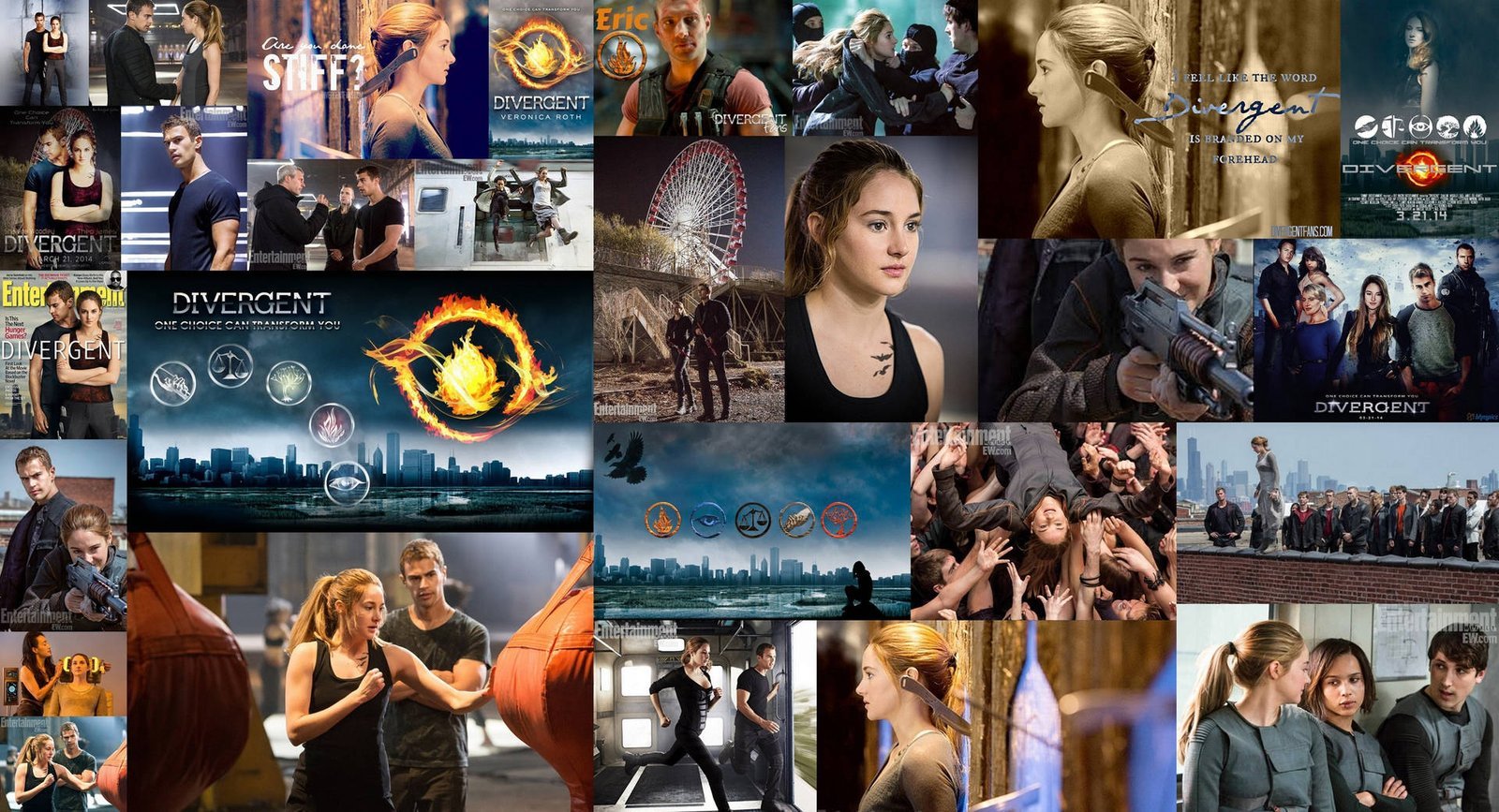 Filme x Livro: Divergente 1