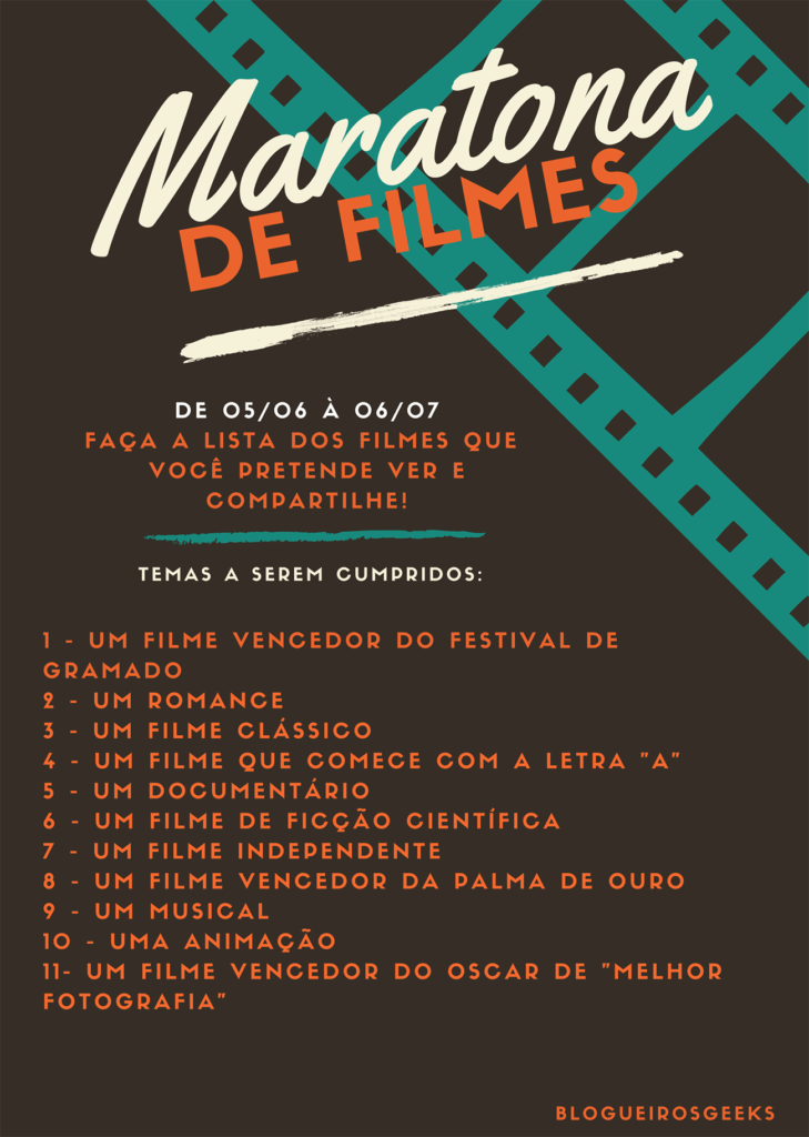 Maratona de Filmes para o Inverno — Topa? 14