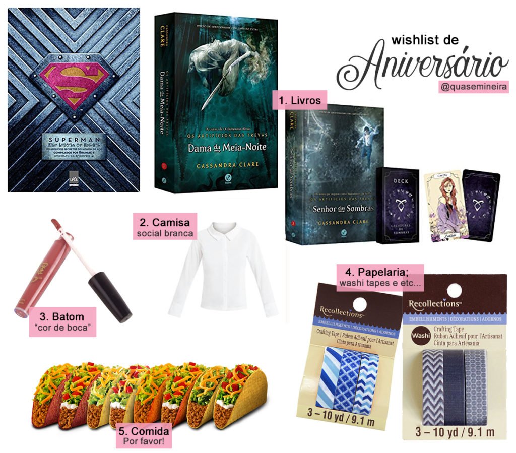 Wishlist de Aniversário 20