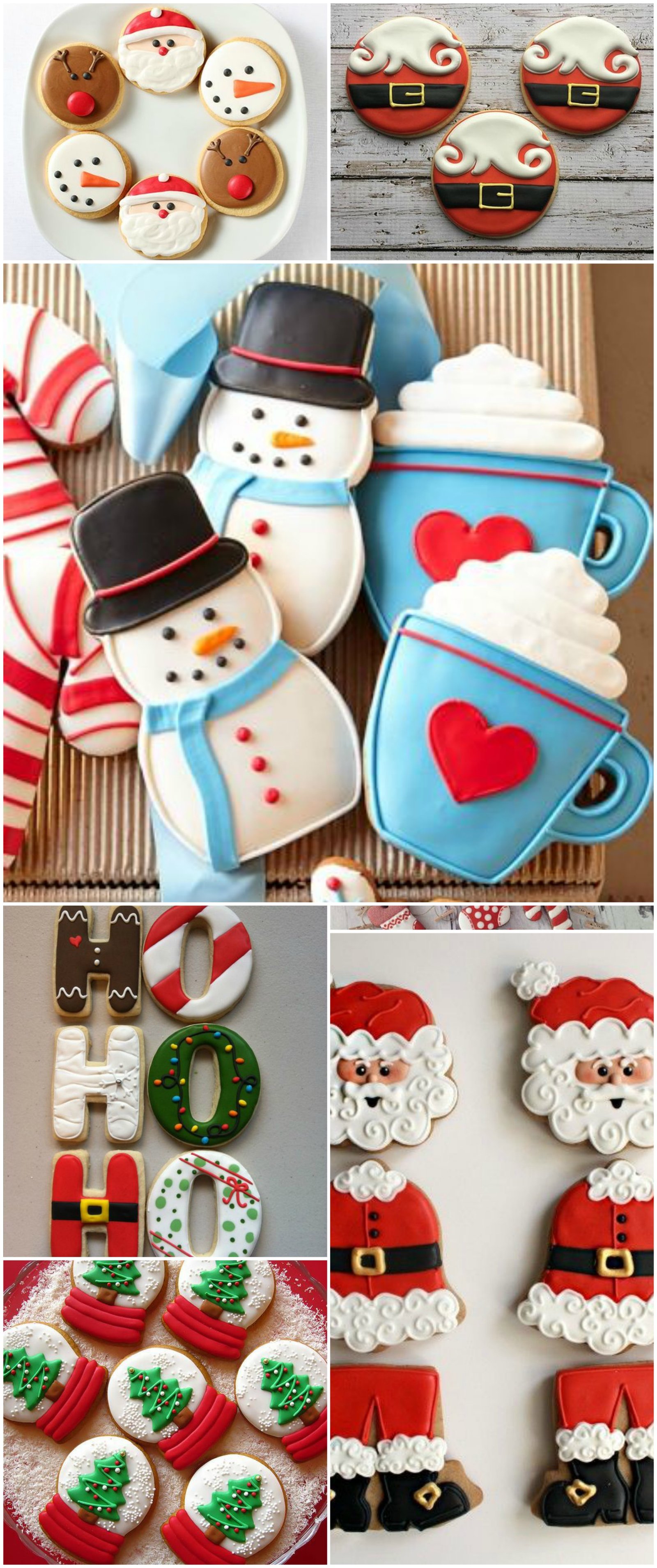 Biscoitos decorados de Natal | Quase Mineira