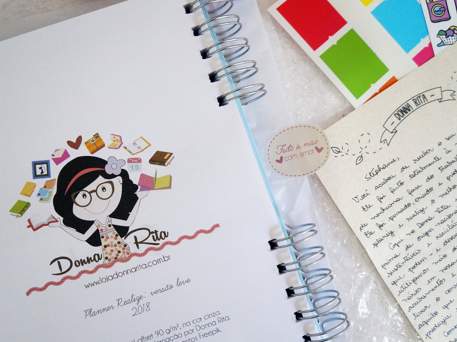 UNBOXING Planner Realize 2018 — Donna Rita 11
