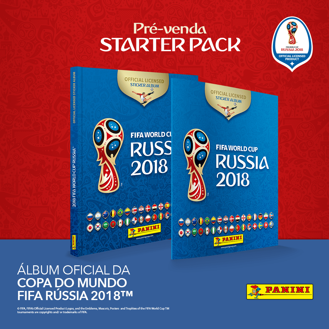 Álbum da Copa do Mundo Rússia 2018 2