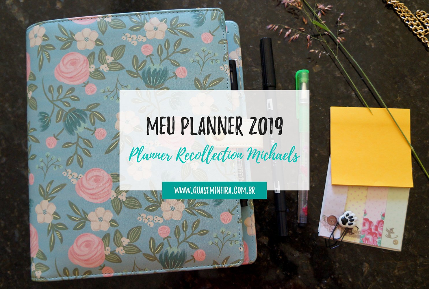 Meu Planner 2019 – Planner Recollection Michaels