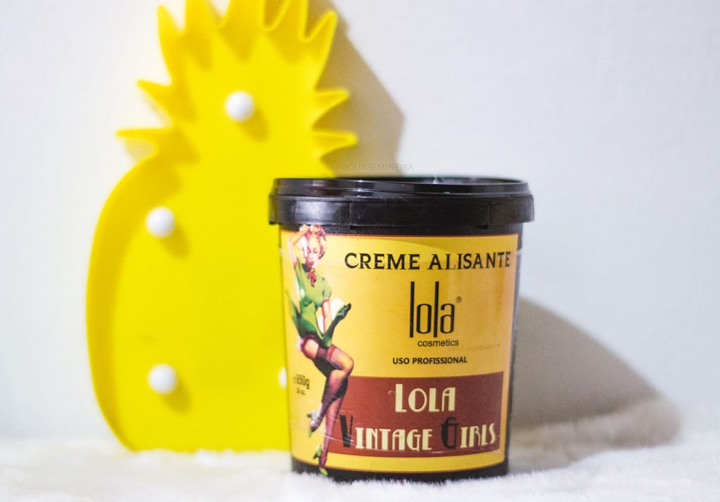 Resenha do Creme Alisante Lola Vintage