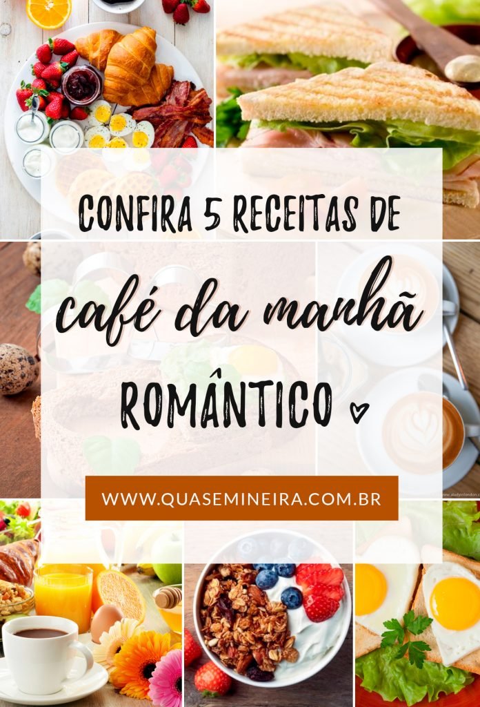 5 receitas de café da manhã romântico pra impressionar