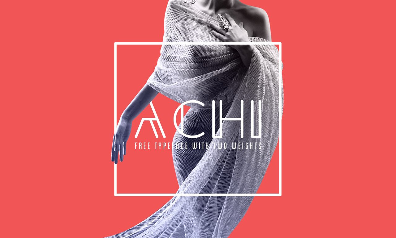 Fontes gratuitas para logo - Achi