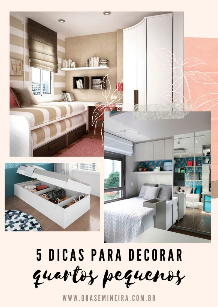 Dicas e Inspirações para Quarto Pequeno