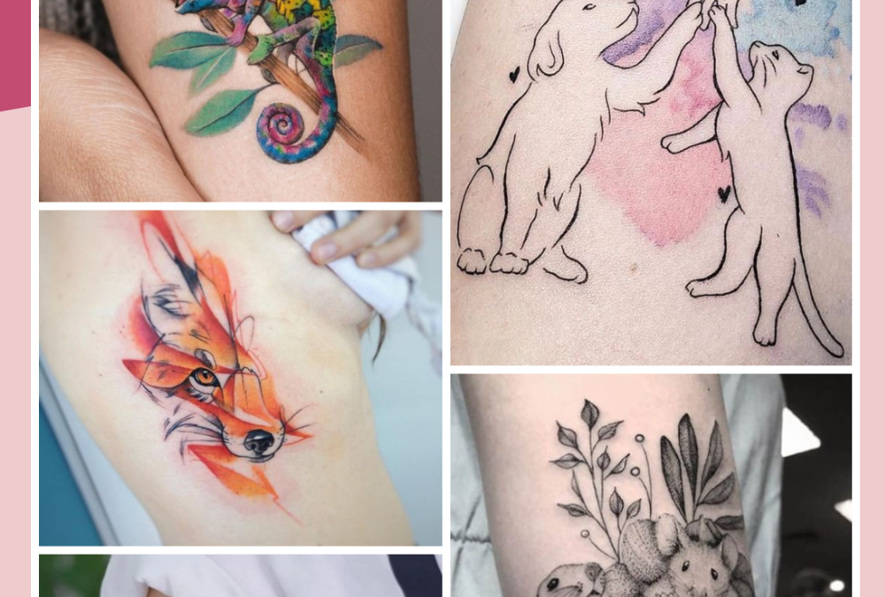 20 Tatuagens de animais para te inspirar