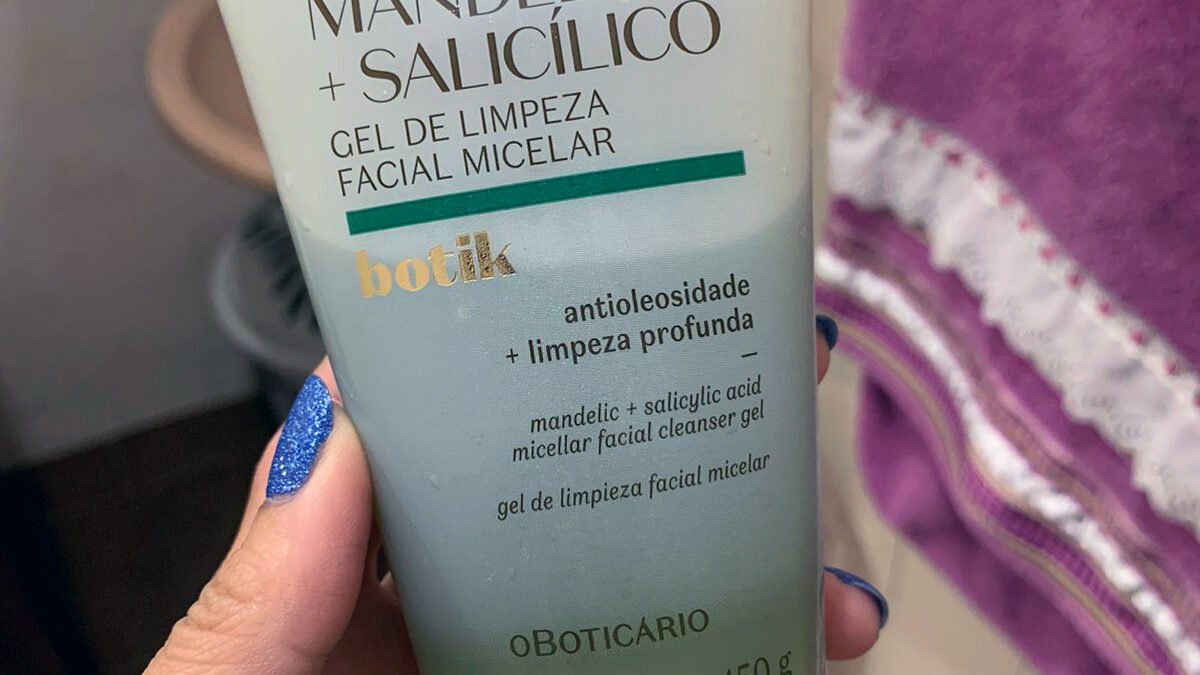 Resenha: Gel de Limpeza Facial Micelar Ácido Mandélico + Salicílico