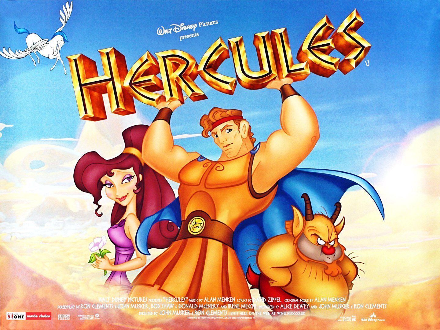 Os melhores filmes infantis que já assisti (até agora) Hércules (1997)